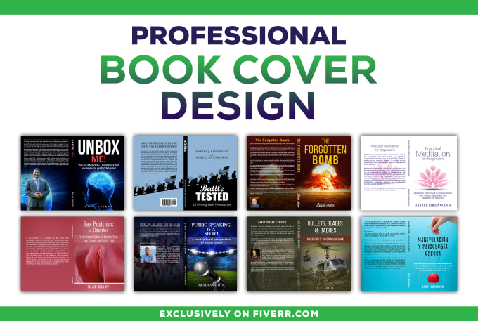 Gig Preview - Design amazon KDP cover, book cover, ebook cover with 3d mockup