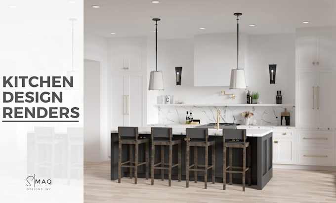 Gig Preview - Design kitchen interior in 3d and render