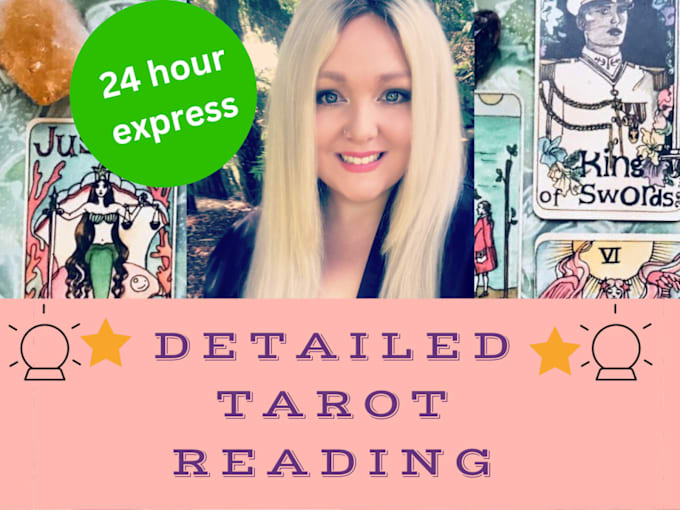 Gig Preview - Provide a detailed tarot reading on video within 24 hours