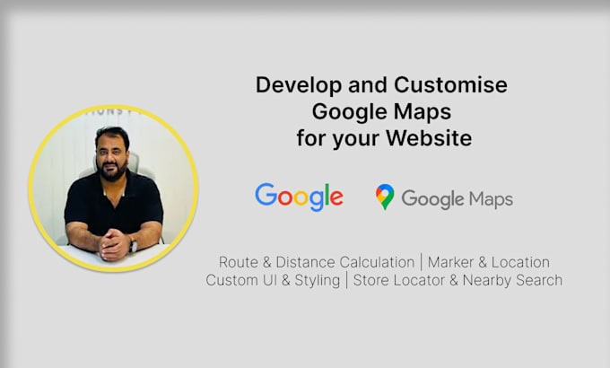 Gig Preview - Develop and customize google maps for your website