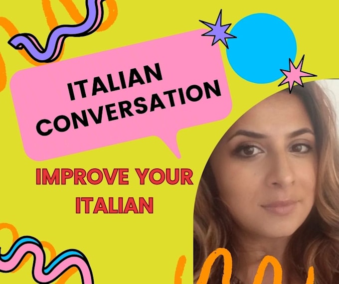 Gig Preview - Italian conversation one to one