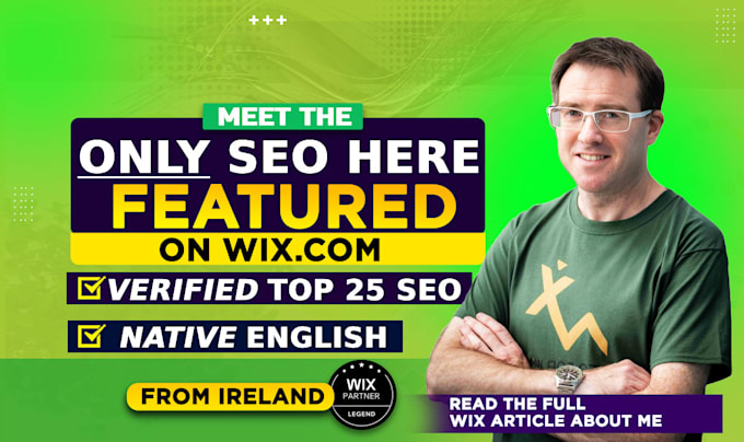 Gig Preview - Fully optimize your wix SEO, website optimization and clear advice