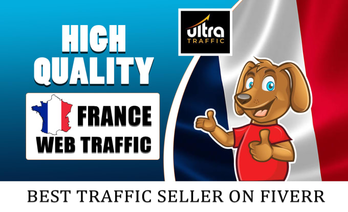 Gig Preview - Bring unlimited organic targeted france web traffic