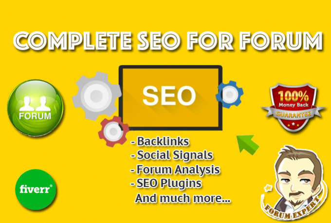 Gig Preview - Do complete SEO for forum