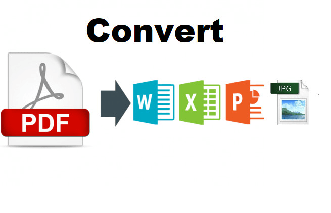 Gig Preview - Convert word, PPT, jpeg or excel files to and from PDF