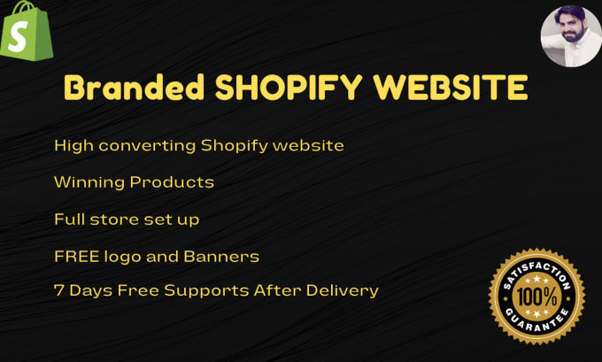 Bestseller - design branded shopify website or dropship store