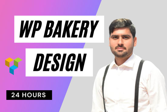 Gig Preview - Design or fix wpbakery visual composer website issues in 24 hours