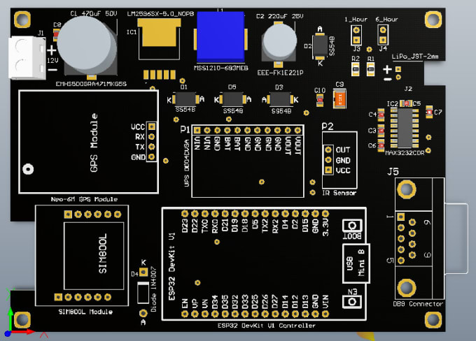 Gig Preview - Design professional pcb layout and schematic