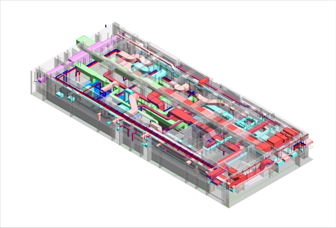 Bestseller - do 3d bim revit design model hvac plumbing electrical architecture structure