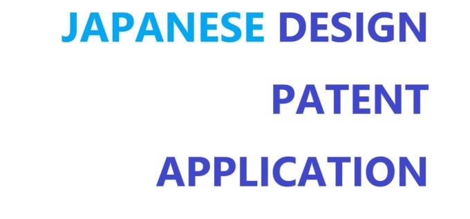 Gig Preview - Apply a design patent in japan