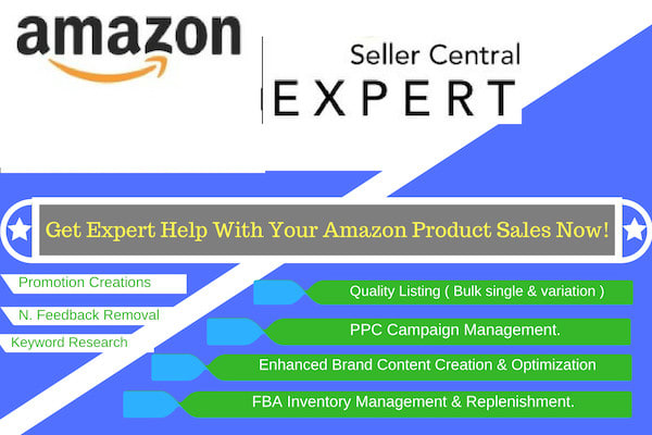 Gig Preview - Be your amazon seller central virtual assistant