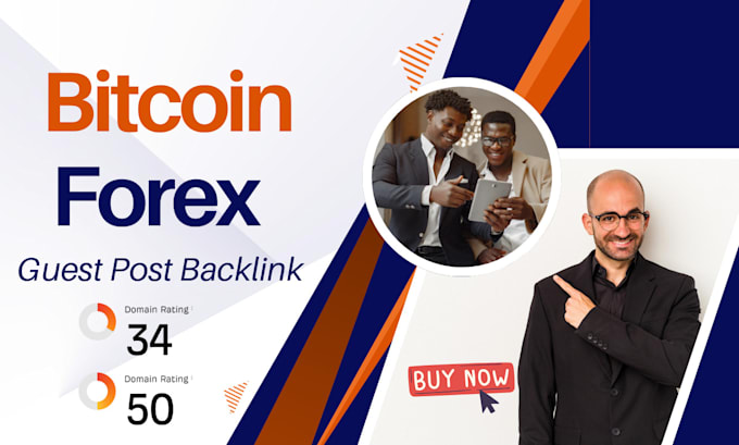 Gig Preview - Help achieve google top ranking with premium bitcoin forex guest post backlinks