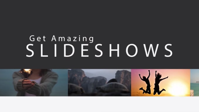 Gig Preview - Create a memorable slideshow video for you