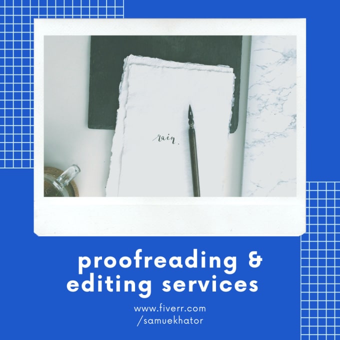 Gig Preview - Proofread your SEO articles and blog posts