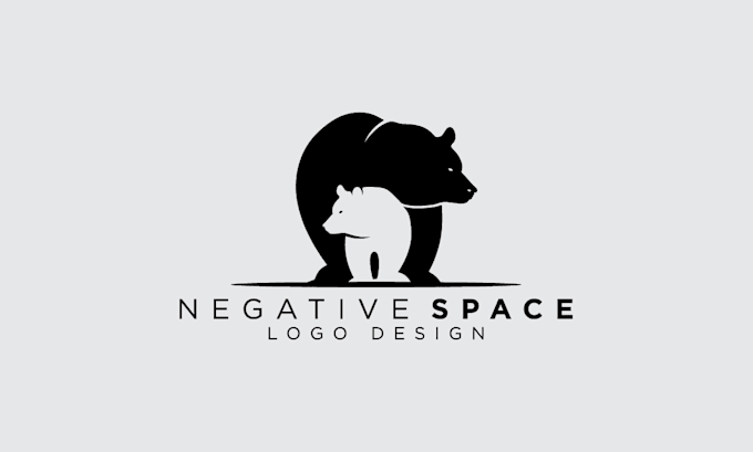 Gig Preview - Design a modern minimalist negative space logo