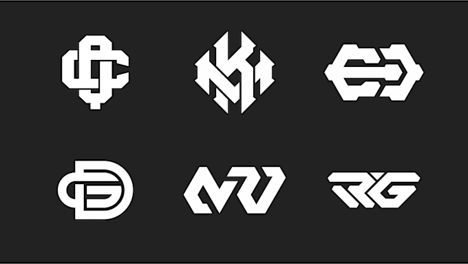 Gig Preview - Do modern monogram or personal initial letter logo design