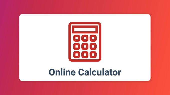 Online calculator