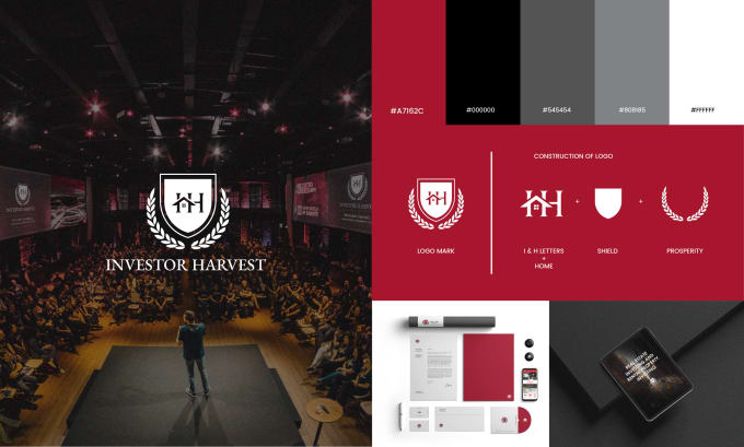 Gig Preview - Do brand style guide and modern logo design