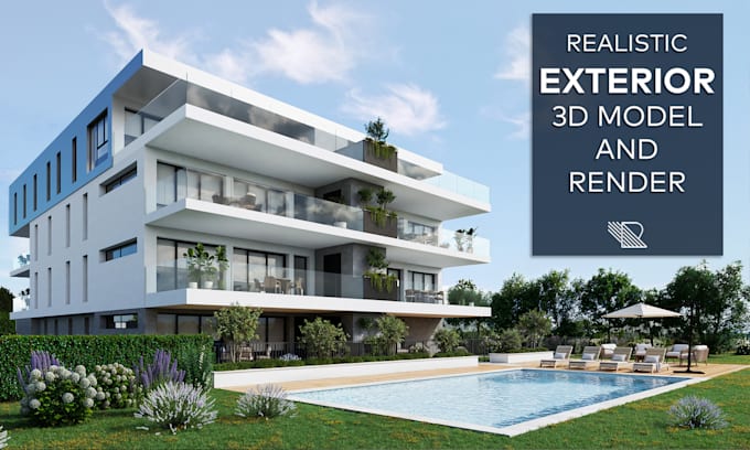 Gig Preview - Create stunning and realistic 3d exterior renderings