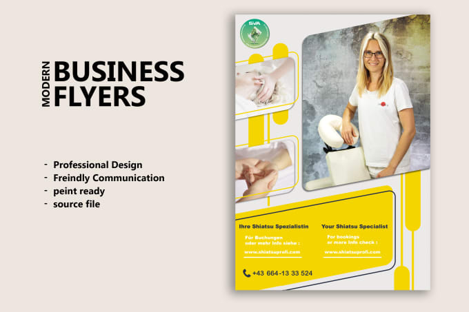 Gig Preview - Design a modern business flyer