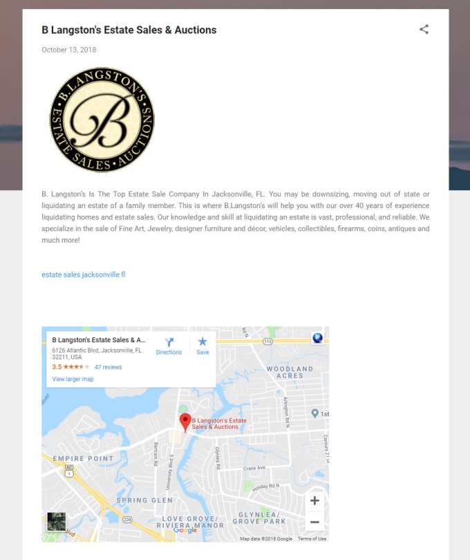 Gig Preview - Embed your google business maps on web 2 0 sites