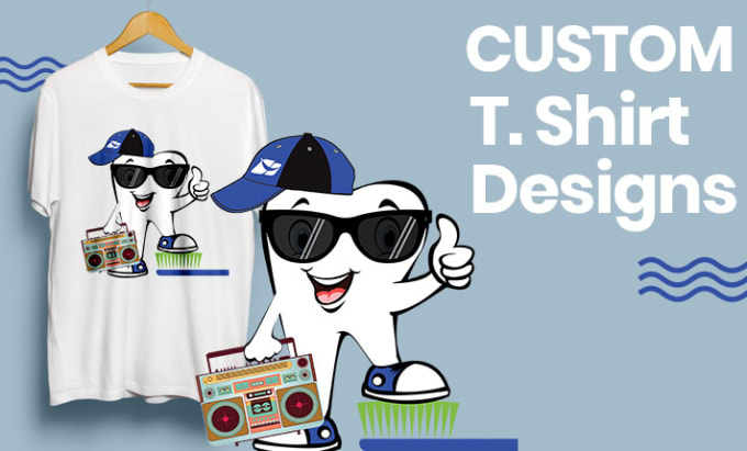 Gig Preview - Create any custom t shirt designs