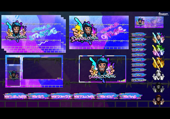 Gig Preview - Design and setup your streaming overlay professionally