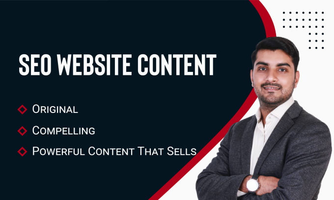 Gig Preview - Be your SEO website content writer, website copywriting