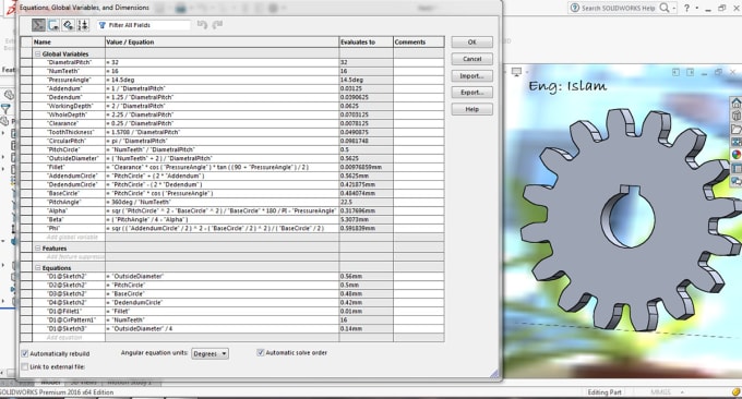 Gig Preview - Provide design for gearbox with worm, bevel and spur gear