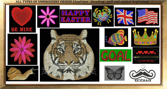 Gig Preview - Do best quality embroidery digitizing in 2 hours