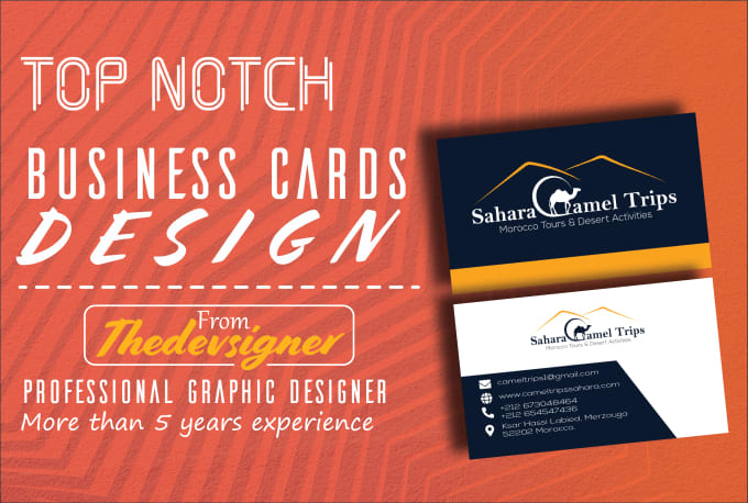 Gig Preview - Design top notch business cards and custom stationery