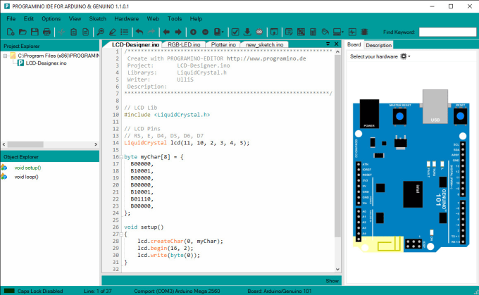 Gig Preview - Write your arduino code