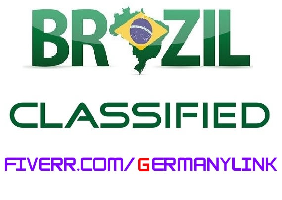 Gig Preview - Post your ads on 10 best brazil classified website , brazilian