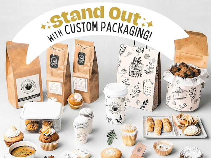 Gig Preview - Create custom packaging and label designs for your brand