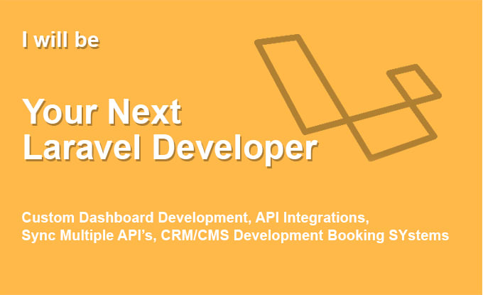 Gig Preview - Be your next laravel developer