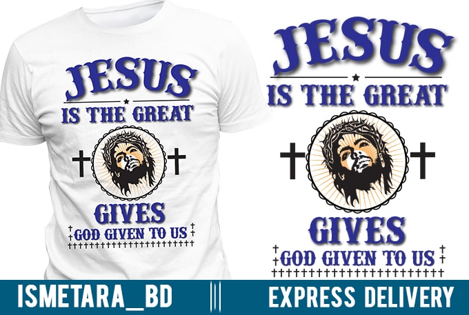 Gig Preview - Make custom christian tshirt design