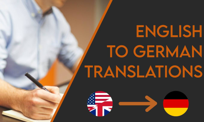 Gig Preview - Translate your english text into german