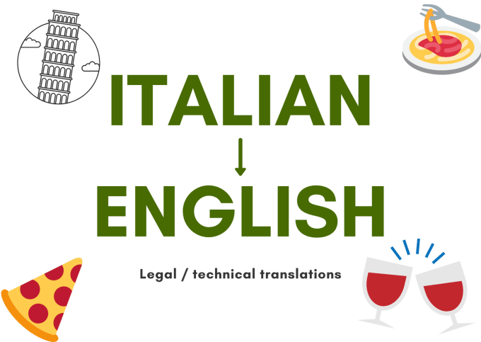 Gig Preview - Translate any legal or technical text, italian to english