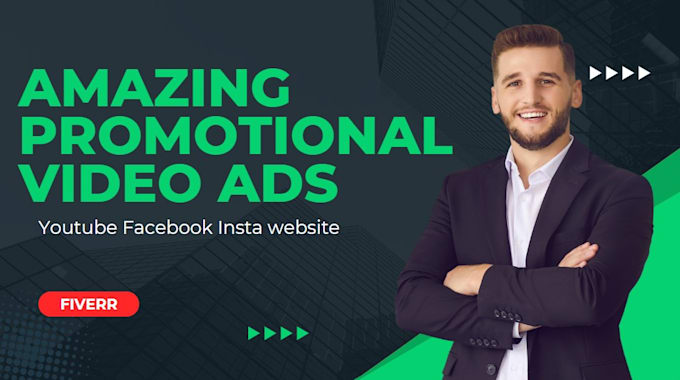 Gig Preview - Create a stunning commercial video ads for youtube facebook instagram