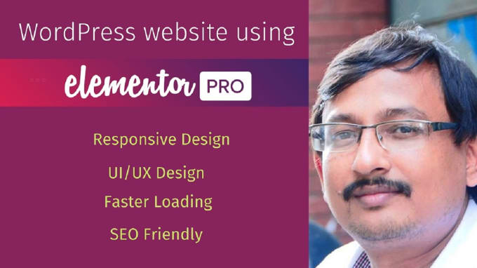 Gig Preview - Design and develop your wordpress website using elementor free or pro