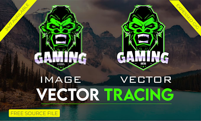 Gig Preview - Convert your logo or graphic to vector trace, vectorize,vector tracing or redraw