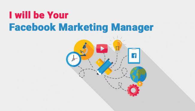 Gig Preview - Be your facebook marketing manager