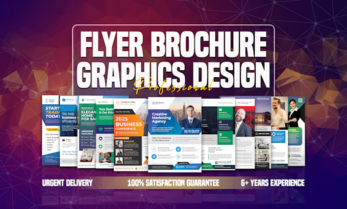 Bestseller - design urgent flyer poster brochure