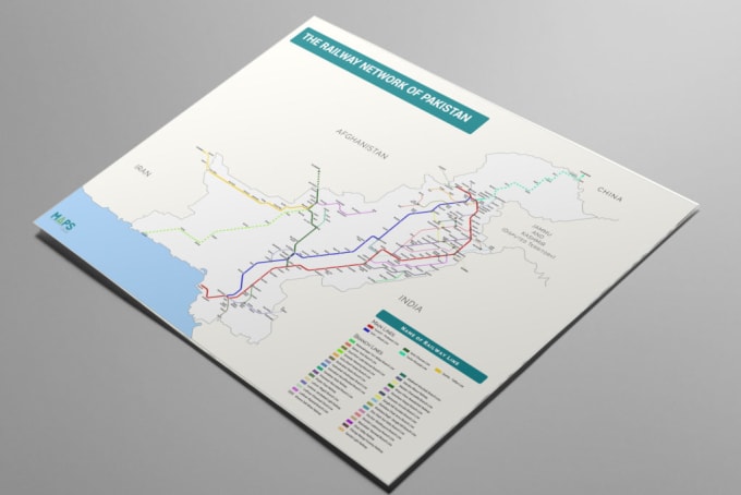 Gig Preview - Design subway or train vector map