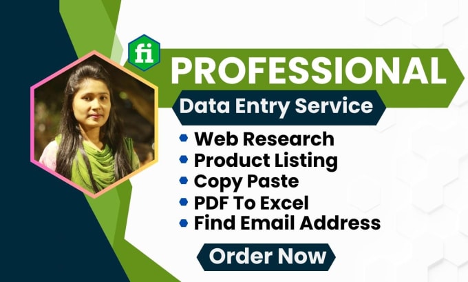 Bestseller - do excel data entry, web research, copy paste, PDF to excel and finding email