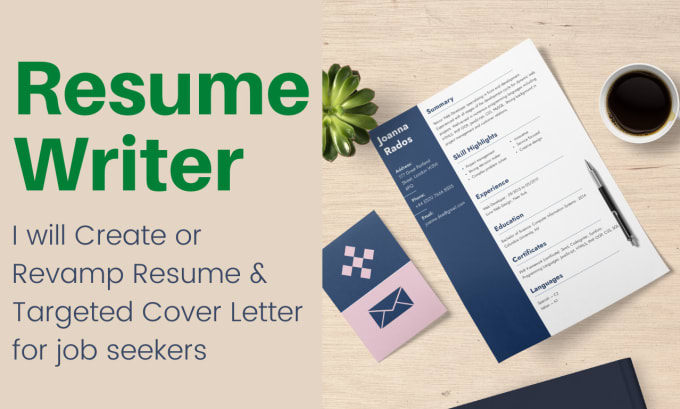 Gig Preview - Create a resume for fresh job seekers