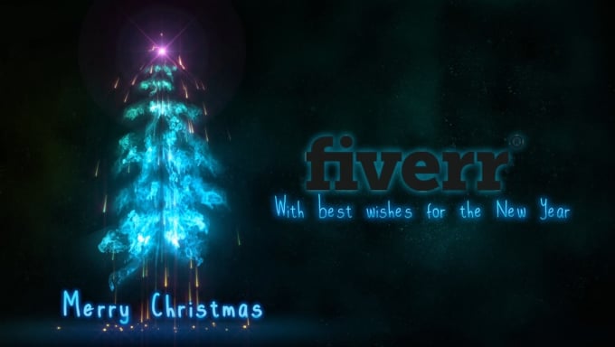 Gig Preview - Create special smokey christmas tree intro video