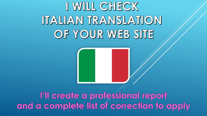 Bestseller - check italian translation of your website