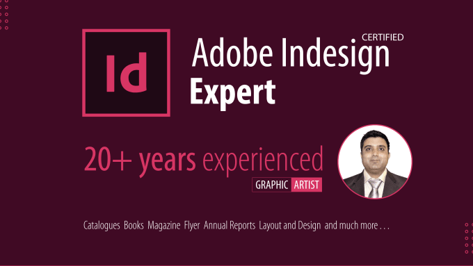 Gig Preview - Do professional adobe indesign print material