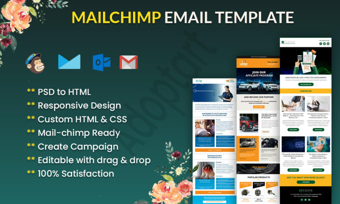 Gig Preview - Responsive HTML email template for mailchimp